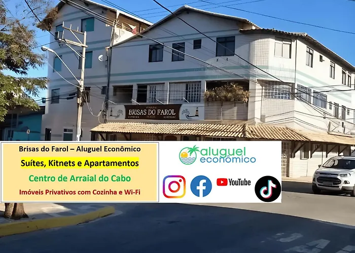 Arraial do Cabo - Brisas do Farol - Aluguel Econômico Apartamento